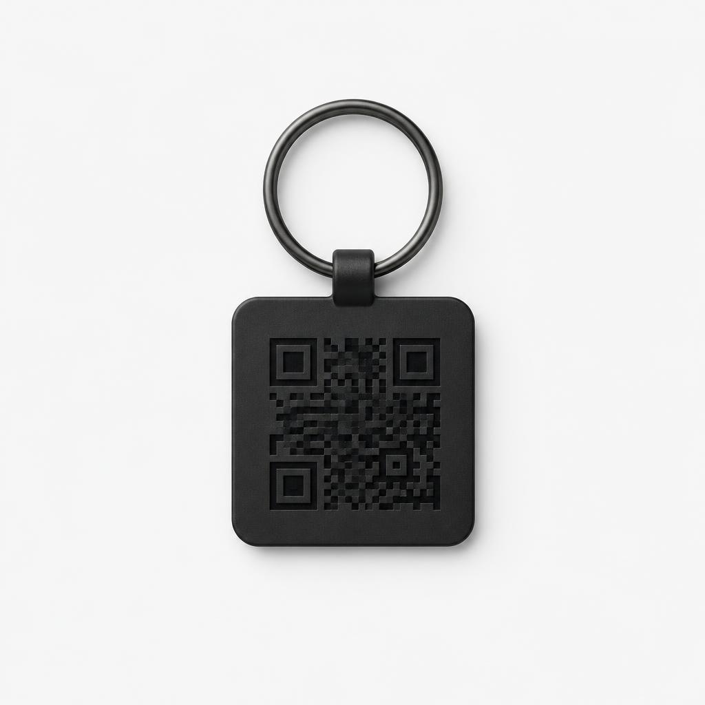 MYSAFETAG Porte-clés QR